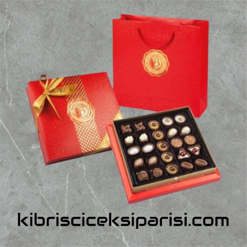 Kırmızı Diamond El Yapımı Special Kutu Çikolata
