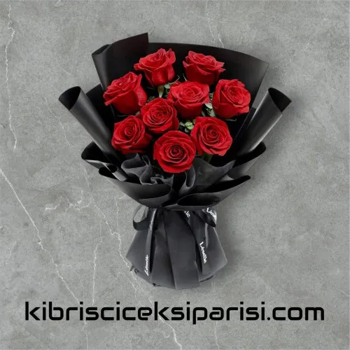 9 Adet Kırmızı Gül Buketi