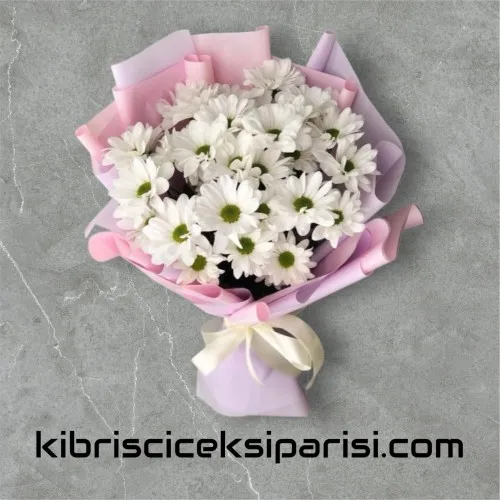 Beyaz Papatya Buketi