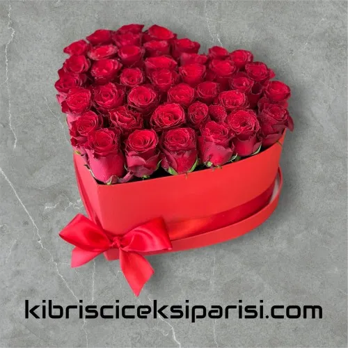 Kalpte 41 Kırmızı Gül