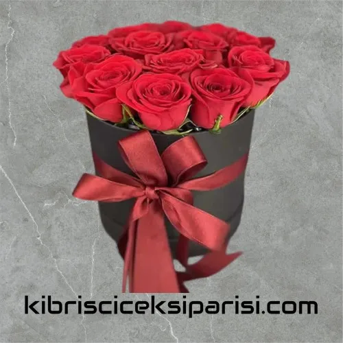 Kutuda 15 Kırmızı Gül